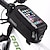 preiswerte Fahrradrahmentaschen-ROSWHEEL Handy-Tasche Fahrradrahmentasche 4.8/5.5 Zoll Radsport für Samsung Galaxy S6 LG G3 Samsung Galaxy S4 Blau / Schwarz Schwarz Gelb Radsport / Fahhrad / iPhone X / iPhone XR / iPhone XS