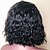 halpa Aidot peruukit etupitsillä-Aidot hiukset 13x4 pitsiä edessä Peruukki Bob-leikkaus Polkkatukka Vapaa osa Brasilialainen Laineita Vesiaalto Musta Peruukki 130% Hiusten tiheys ja vauvan hiukset Luonnollinen hiusviiva Tummille