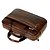 cheap Men&#039;s Bags-Men&#039;s Handbags Shoulder Messenger Bag Laptop Bag Briefcase Cowhide Belt Zipper Solid Color Daily Formal Office &amp; Career Black Brown / Top Handle Bag