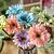 Χαμηλού Κόστους Ψεύτικα Λουλούδια &amp; Βάζα-Ψεύτικα Λουλούδια Πλαστικό Γάμος Μπουκέτο Λουλούδι για Τραπέζι Μπουκέτο 5