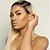 cheap Human Hair Wigs-Unprocessed Human Hair Lace Front Wig Deep Parting Side Part Beyonce style Brazilian Hair Wavy Blonde Wig 150% Density with Baby Hair with Clip With Bleached Knots Women&#039;s Medium Length Human Hair