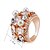 cheap Rings-Band Ring Crystal Rose Gold Imitation Pearl Copper Rose Gold Plated Artistic Trendy Hyperbole 1pc 6 7 8 / Women&#039;s / Statement Ring / Imitation Diamond