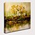 cheap Abstract Paintings-Oil Painting Hand Painted - Abstract Landscape Classic Modern Rolled Canvas (No Frame)