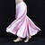 Χαμηλού Κόστους Ρούχα χορού της κοιλιάς-Χορός της κοιλιάς Φούστες Πλισέ Γυναικεία Εκπαίδευση Επίδοση Φυσικό Νάιλον