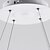 cheap Circle Design-1-Light 80 cm Mini Style / LED Pendant Light Metal Acrylic Circle Electroplated Modern Contemporary 110-120V / 220-240V