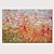 billige Abstrakte malerier-Hang malte oljemaleri Håndmalte Horisontell panoramautsikt Abstrakt Landskap Moderne Inkluder indre ramme