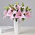 cheap Artificial Flower-PU Simple Style Bouquet Tabletop Flower Bouquet 1