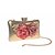 economico Clutch e borsette da sera-Per donna Dettagli con perline / Con applique Lega Borsa da sera Floral / botanico Nero / Blu / Viola