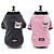 tanie Ubrania dla psów-Dog Coat Jacket Puppy Clothes Solid Colored British Casual / Daily Simple Style Outdoor Winter Dog Clothes Puppy Clothes Dog Outfits Black Pink Costume for Girl and Boy Dog Cotton S M L XL XXL