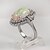 cheap Rings-Women&#039;s Ring Opal Moonstone 1pc White Copper Silver-Plated Geometric Stylish European Tropical Wedding Gift Jewelry Vintage Style Cool