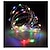 cheap LED String Lights-10M 100 LED Silver Wire Fairy String Light Outdoor String Lights Battery Powered Waterproof Christmas Party Decor