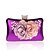cheap Clutches &amp; Evening Bags-Women&#039;s Pearls / Appliques Alloy Evening Bag Floral / Botanical Black / Blue / Purple