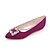 cheap Wedding Shoes-Women&#039;s Wedding Shoes Flat Heel Pointed Toe Rhinestone Satin Sweet Spring &amp; Summer White / Purple / Champagne / Party &amp; Evening