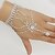 cheap Bracelets-Women&#039;s Wrap Bracelet Ring Bracelet / Slave bracelet Star Ladies Iced Out Rhinestone Bracelet Jewelry White For Wedding Party Daily Masquerade Engagement Party Prom / Silver Plated