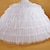 cheap Historical &amp; Vintage Costumes-Bride 1950s Petticoat Hoop Skirt Tutu Under Skirt Crinoline Women&#039;s Tulle Costume White Vintage Cosplay Party Performance Festival Princess