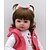 Χαμηλού Κόστους Κούκλες Μωρά-18 inch NPK DOLL Κούκλες σαν αληθινές Κορίτσι κορίτσι Μωρά Κορίτσια Νεογέννητος όμοιος με ζωντανό Χαριτωμένο Χειροποίητο Ασφαλής για παιδιά Ύφασμα 3/4 σιλικόνης άκρα και βαμβάκι γεμάτο σώμα