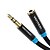 abordables Cables de audio-VENTION Audio jack de 3.5mm Cable de extensión, Audio jack de 3.5mm a Audio jack de 3.5mm / Audio de 3.5mm Cable de extensión Macho - Hembra Cobre dorado 3,0 M (10 pies)