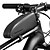 abordables Bolsas para cuadro de bici-ROCKBROS 1.6 L Bolsa para Cuadro de Bici Gran Capacidad Impermeable Portátil Bolsa para Bicicleta TPU Nailon Poliéster 600D Bolsa para Bicicleta Bolsa de Ciclismo Ciclismo / Bicicleta Bicicleta