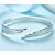 cheap Cuff Bracelets-Women&#039;s Cuff Bracelet Classic Angel Fashion S925 Sterling Silver Bracelet Jewelry Silver For Gift Daily