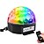 halpa esitysvalot-YouOKLight 1 set 18 W 1100 lm 9 LED Beads Bluetooth Speaker Remote Control / RC LED Stage Light / Spot Light Color-changing 85-265 V Commercial Home / Office Children&#039;s Room