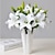 cheap Artificial Flower-PU Simple Style Bouquet Tabletop Flower Bouquet 1