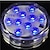 olcso Víz alatti lámpák-kültéri merülő lámpák víz alatti úszómedence fények vízálló távirányító 4db 3w rgb 5.5v vázákhoz alkalmas akváriumok 10 led gyöngy