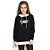 cheap Hoodies &amp; Sweatshirts-Kids Girls&#039; Street chic Print Long Sleeve Hoodie &amp; Sweatshirt Black