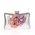 economico Clutch e borsette da sera-Per donna Dettagli con perline / Con applique Lega Borsa da sera Floral / botanico Nero / Blu / Viola