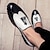 levne Pánské nazouváky a mokasíny-Pánské Nokasíny Bullock Shoes Střapcové mokasíny Bullock boty Větší velikosti Bristké Párty a večer Kůže Povaleč Černá Bílá Červená Jaro Podzim Jaro léto