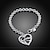 cheap Bracelets-Chain Bracelet Love Unique Design Fashion Party Brass Bracelet Jewelry Silver For Party Gift Valentine