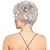 お買い得  人毛キャップレスウイッグ-人間の髪のブレンド かつら ショート カール ナチュラルウェーブ ピクシーカット レイヤード・ヘアカット アシメントリー・ヘアカット ショートヘアスタイル2020 白 生活 クラシック ナチュラルヘアライン キャップレス 女性用 ミディアムオーバーン ベージュブロンド / ブリーチブロンド スライバホワイト 8 インチ