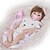 olcso Játékkisbaba-FeelWind 22 hüvelyk Reborn Dolls Lány babák Újjászületett baba baba Gyermekek / Tinik Teljes test szilikon ruhákkal és kiegészítőkkel a lányok születésnapjára és a fesztivál ajándékaira / Gyerekek