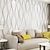 cheap Geometric &amp; Stripes Wallpaper-Solid Color Strip Wallpaper Wall Covering Brick Flocking Non Woven Home Décor for Living Room Bedroom Background 1000x53cm/393.7&#039;&#039;x20.87&#039;&#039;