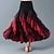 preiswerte Tanzkleidung für Balltänze-Ballroom Dance Skirts Tiered Women&#039;s Training Performance High Elastic Crystal Cotton