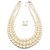 cheap Jewelry Sets-Women&#039;s Necklace Earrings Pearl Necklace Geometrical U Shape Simple Elegant Sweet Fashion Cute Imitation Pearl Earrings Jewelry White / Red / Champagne For Wedding Party Daily Club Festival 1 set