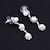 abordables Parures de Bijoux-Parure de Bijoux Bracelet For Femme Cristal Perle Soirée Mariage Cadeau Alliage / Collier de perles / Fiançailles / Valentin