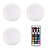 cheap Indoor Night Lights-LED Night Light Remote Controlled Touch Sensor Color-Changing AAA Batteries Powered 3pcs