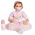 tanie Lalki niemowlaki-NPKCOLLECTION 22 in NPK DOLL Lalki Reborn Dziecko Reborn Baby Doll Noworodek Jak żywy Śłodkie Wyrób ręczny Bezpieczne dla dziecka Silikon Winyl 22&quot; z ubraniami i akcesoriami na urodziny dziewczyn i