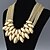 cheap Necklaces-Women&#039;s Pendant Necklace Statement Necklace Layered Twisted Ladies Fashion Multi Layer Festival / Holiday Alloy Golden Rainbow Silver Black Necklace Jewelry For Party Special Occasion Casual Daily