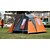 cheap Tents, Canopies &amp; Shelters-8 person Family Tent Outdoor Moistureproof Well-ventilated Breathability Camping Tent Three Rooms for Hunting Hiking Camping Fiberglass Polyester Oxford