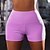 cheap New In-Women&#039;s Yoga Shorts Shorts Bottoms Quick Dry Solid Color Violet Black Green Elastane Fitness Winter Summer Sports Activewear Stretchy