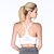 cheap New In-Women&#039;s Sports Bra Sports Bra Top Running Bra Removable Pad Nylon Yoga Fitness Running Sweat wicking White Black Burgundy Solid Colored / Sleeveless / Micro-elastic / Wireless