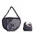 cheap Dog Travel Essentials-Dogs Cats Carrier &amp; Travel Backpack Shoulder Messenger Bag Pet Carrier Waterproof Portable Mini Solid Colored Black Gray