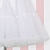 זול טוטו-Ballet Dancer Classic Lolita 1950s Vacation Dress Dress Petticoat Hoop Skirt Tutu Crinoline Women&#039;s Girls&#039; Tulle Costume White Vintage Cosplay Party Performance Princess