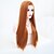 cheap Synthetic Lace Wigs-Synthetic Lace Front Wig Straight Side Part Lace Front Wig Long Orange Synthetic Hair 24 inch Women&#039;s Adjustable Heat Resistant Party Brown