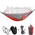cheap Camping Furniture-Camping Hammock with Mosquito Net Double Hammock Outdoor Portable Anti-Mosquito Ultra Light (UL) Foldable Breathable Parachute Nylon with Carabiners and Tree Straps for 2 person Hunting Hiking Beach