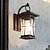 voordelige Buitenmuurverlichting-Waterbestendig Ministijl Retro Landelijk Buitenmuurverlichting Voor Buiten Tuin Metaal Muur licht IP65 110-120V 220-240V 60 W