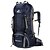 cheap Backpacks &amp; Bags-60 L Hiking Backpack Rucksack Waterproof Heat Insulation Moistureproof Quick Dry Waterproof Zipper Outdoor Camping / Hiking Hunting Climbing Cycling / Bike Terylene Nylon Purple Green Dark Navy