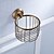 baratos Suportes de Rolos de Papel Higiénico-Toilet Paper Holder New Design Antique Brass 6pcs - Hotel bath Wall Mounted
