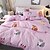 voordelige Dekbedovertrekken-Duvet Cover Sets Cartoon Polyster Printed 4 PieceBedding Sets